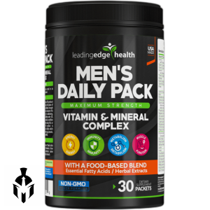 Men's Daily Pack: Complete Multivitamin for Optimal Male Health and Performance - 30 Servings