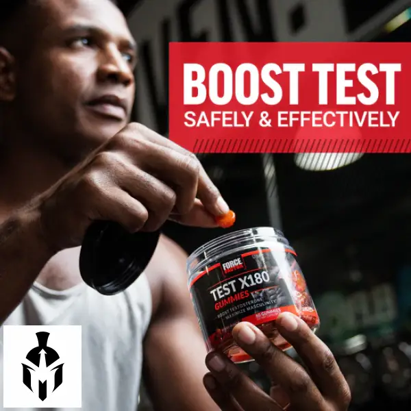 Force Factor Test X180 Gummies: Boost Testosterone Naturally | Berry Punch | 60 Gummies - Image 8