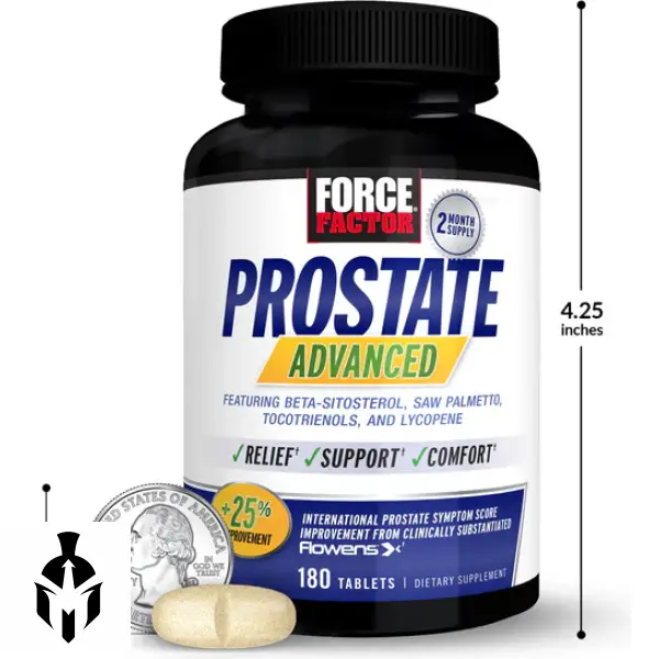 Force Factor Prostate Advanced: Complete Prostate Health Support | 180 Capsules - Image 5