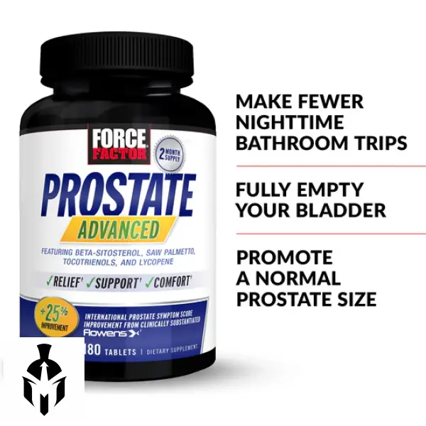 Force Factor Prostate Advanced: Complete Prostate Health Support | 180 Capsules - Image 2