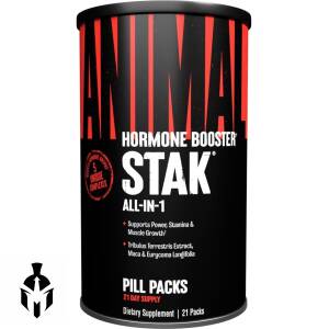 Animal Stak: Complete Natural Hormone Booster for Muscle Growth & Strength | 21 Packs