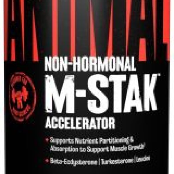 Animal M-Stak: Non-Hormonal Muscle Builder for Hard Gainers | 21 Packs