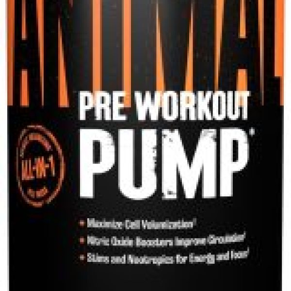 Animal Pump Pre-Workout | Ultimate Nitric Oxide Booster | 30 Packs