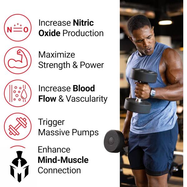 Force Factor VolcaNO – Explosive Nitric Oxide Booster & Muscle Builder | 90 Tablets - Image 8