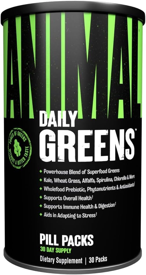 Animal Daily Greens: Superfood Blend for Optimal Athletic Health | 30 Serving