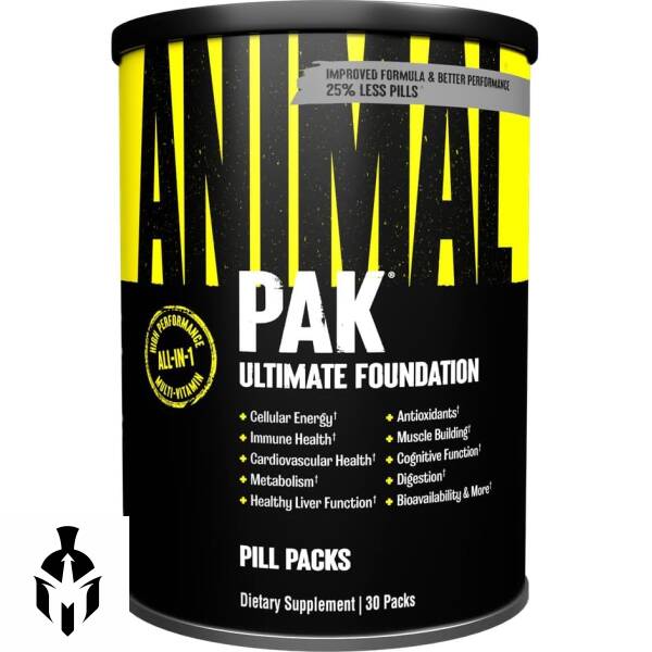Animal Pak: Complete Multivitamin for Peak Athletic Performance | 30 Packs