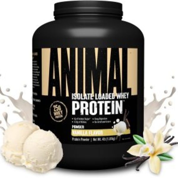 Animal Whey Isolate: Premium Protein for Muscle Growth & Recovery | 1.81 kG