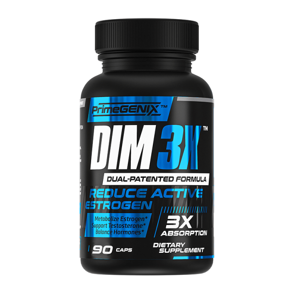 DIM 3X™: Natural Hormone Balance Supplement for Men | 90 Capsules