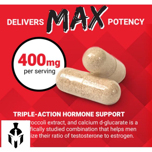 DIM Max 400mg | Premium Men's Hormone Support | Force Factor - 60 Capsules - Image 5