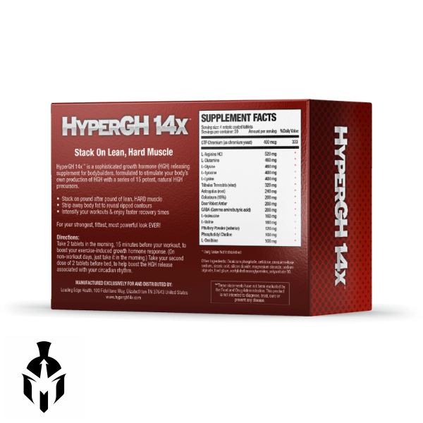 HyperGH 14X Muscle Building Formula | Natural HGH Supplement | 120 Tablets - Image 2