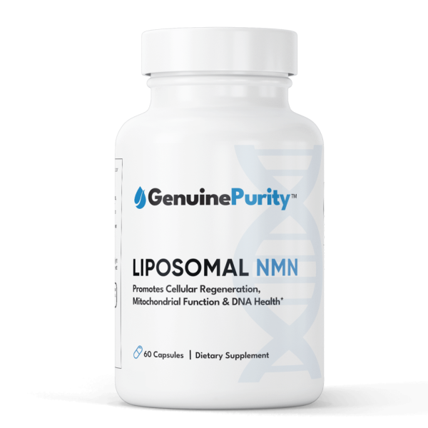 NAD+ Booster Supplement | Liposomal NMN Anti-Aging Formula | 60 Capsules