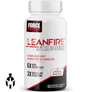 Force Factor LeanFire: Next-Gen SLIMVANCE Formula | Advanced Weight Management Support | 60 Capsules