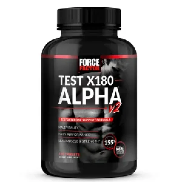 Test X180 Alpha: Premium Testosterone Booster for Peak Performance | 120 Tablets