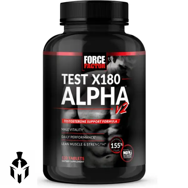 Test X180 Alpha: Premium Testosterone Booster for Peak Performance | 120 Tablets
