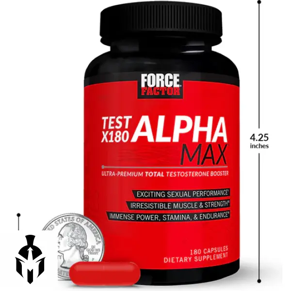 Test X180 Alpha Max: Ultra-Premium Total Testosterone Booster | 180 Tablets - Image 4