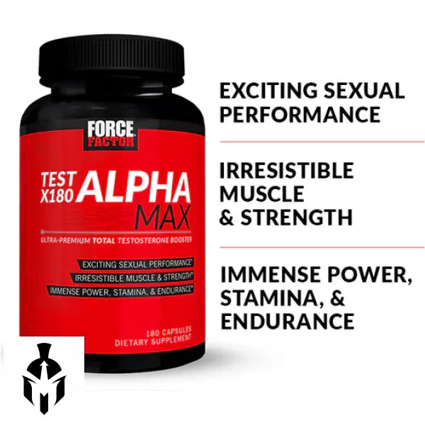 Test X180 Alpha Max: Ultra-Premium Total Testosterone Booster | 180 Tablets - Image 3