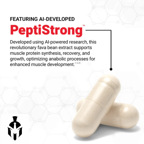Anabolic Muscle Builder with PeptiStrong | ForceFactor - 150 Capsules - Image 4