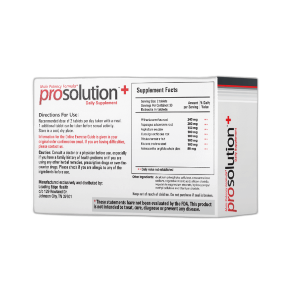 ProSolution+: Advanced Natural Enhancement Formula