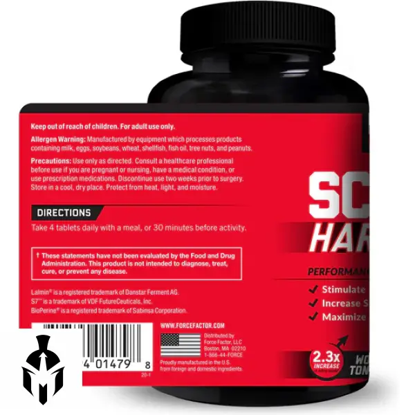 Force Factor SCORE! Hardcore: Ultimate Male Enhancement Formula | 120 Capsules - Image 3