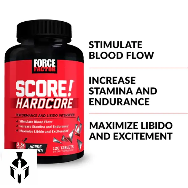 Force Factor SCORE! Hardcore: Ultimate Male Enhancement Formula | 120 Capsules - Image 4