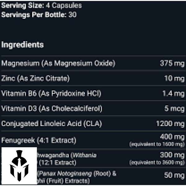 CrazyBulk TESTOL 140 | Natural Testosterone Support Supplement | 120 Capsules - Image 2