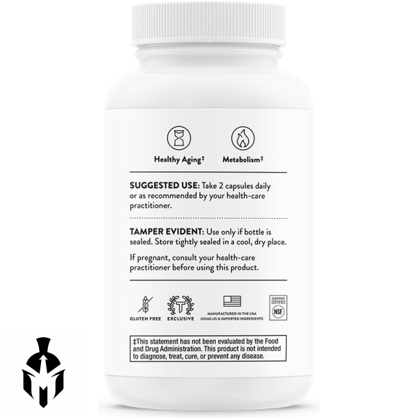 Thorne ResveraCel | NAD+ Booster for Healthy Aging & Cellular Energy | 60 Capsules - Image 3